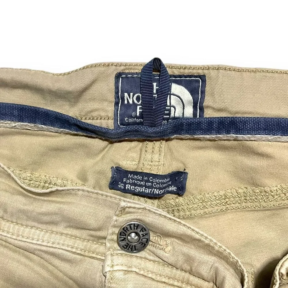 🧗‍♂️ The North Face Men’s Gray Chino Shorts Sz 36 🌫️‎ Rugged Comfort